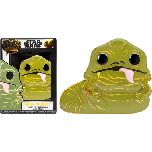 Star Wars - Jabba the Hutt 4" Pop! Enamel Pin