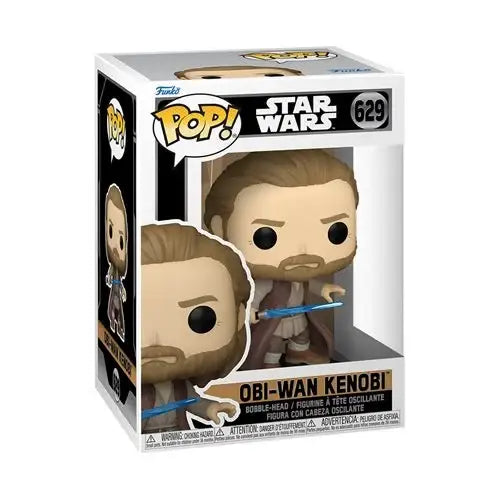 Star Wars: Obi-Wan Kenobi (Battle Pose) Funko Pop! Vinyl Figure #629 - Storybook Swag