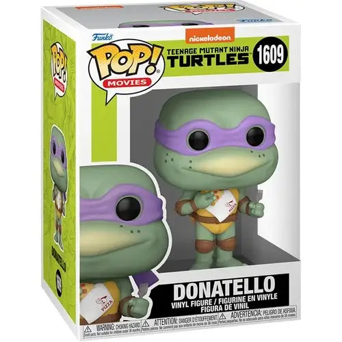 Teenage Mutant Ninja Turtles 1990 Donatello with Pizza Funko Pop! Vinyl Figure #1609 - Storybook Swag