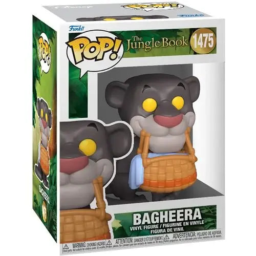 The Jungle Book Bagheera with Basket Funko Pop! Vinyl Figure #1475 - Storybook Swag