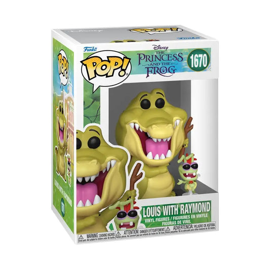 The Princess and The Frog - Louis with Raymond Pop! Vinyl - POP!! Disney