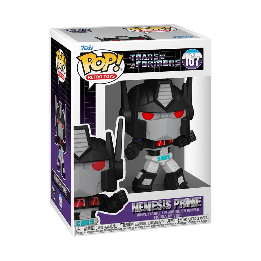 Transformers G1 - Nemesis Prime Pop! Vinyl) - POP!! Disney