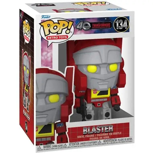 Transformers: Generation 1 Blaster Funko Pop! Vinyl Figure #134 - Storybook Swag