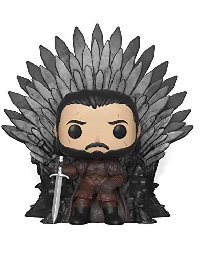 TV/Movies -GAME OF THRONES - JON SNOW SITTING ON IRON THRONE - POP! TV / Movies/Celebrity/Sports