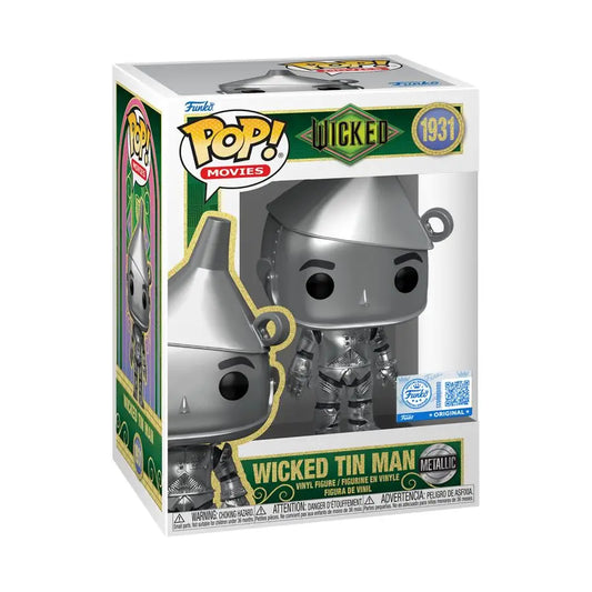 Wicked (2025) - Tin Man US Exclusive Metallic Pop! Vinyl