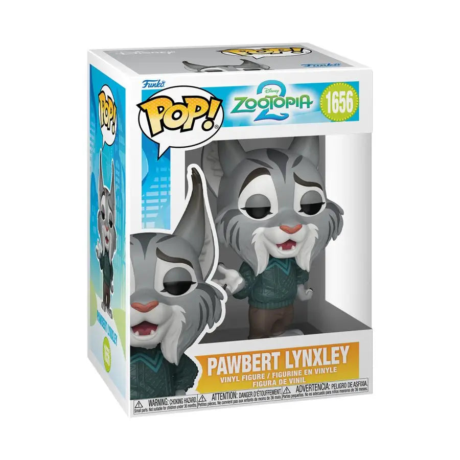 Zootopia 2 - Pawbert Lynxley Pop! Vinyl