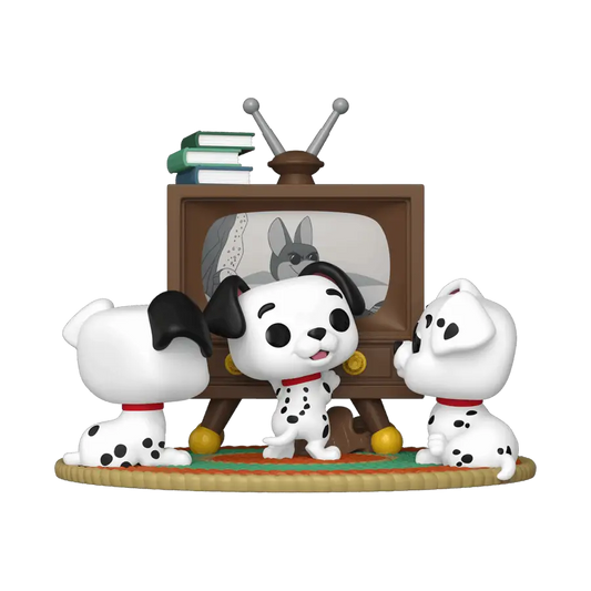 101 Dalmatians (1961) - Rolly, Patch & Lucky with TV Pop! Moment