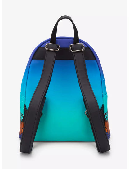 Stitch Pumpkin Glow-In-The-Dark Loungefly Mini Backpack