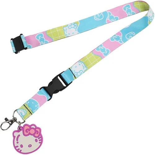 Hello Kitty Strawberry Milk Lanyard