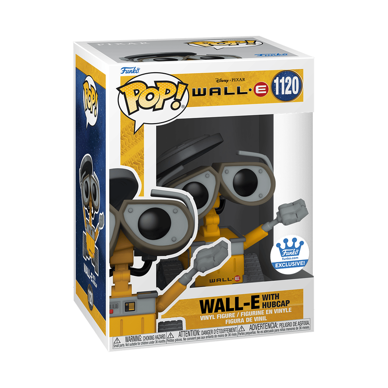 Wall-E with Hubcap