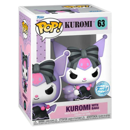 Sanrio - Kuromi with Baku US Exclusive Pop! Vinyl