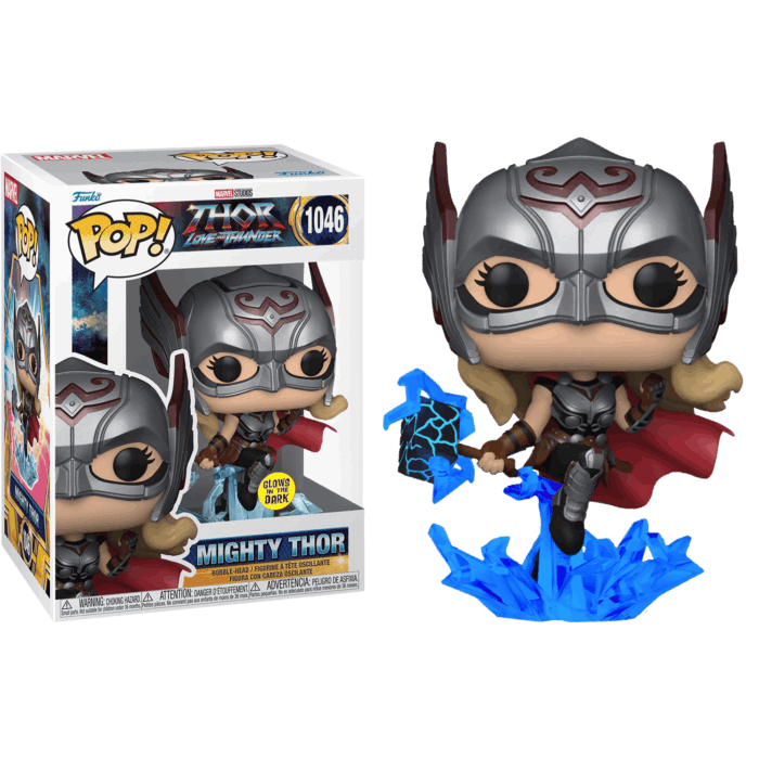Marvel: Thor 4: Love and Thunder - Mighty Thor Glow in the Dark Pop! Vinyl