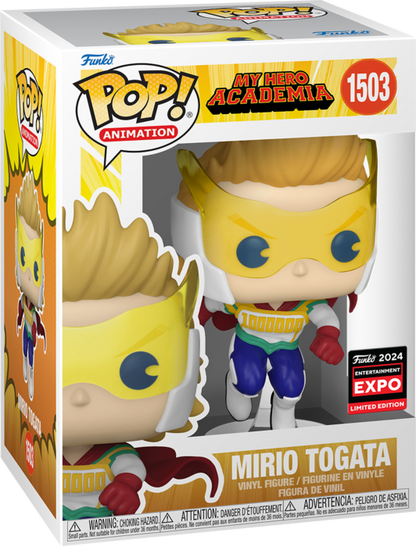 My Hero Academia - Mirio Togata Pop! Vinyl (2024 Entertainment Expo Convention Exclusive)