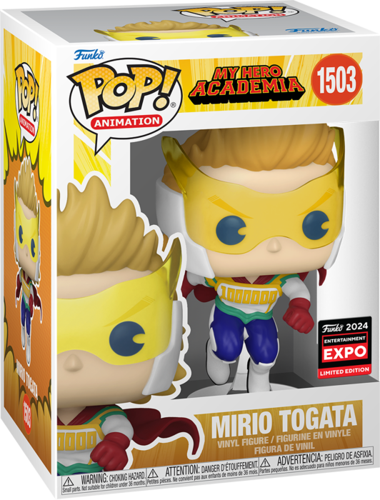 My Hero Academia - Mirio Togata Pop! Vinyl (2024 Entertainment Expo Convention Exclusive)