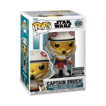 Star Wars: Ahsoka- Captain Enoch Funko Pop! Vinyl Figure #690 - Entertainment Earth Exclusive