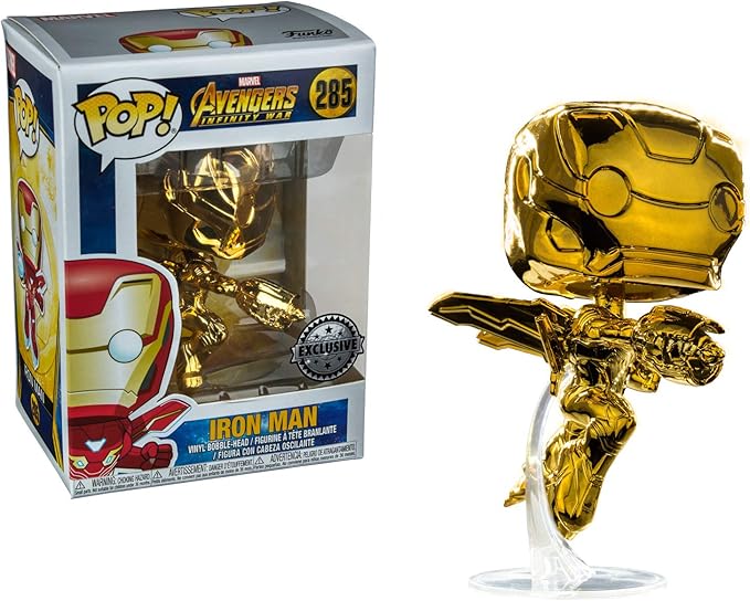 Pop! Marvel: Avengers Infinity War - Iron Man [Chrome Gold] #285