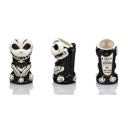 The Nightmare Before Christmas 30th Anniversary Jack Skellington 22 oz. Geeki Tikis Mug - Entertainment Earth Exclusive