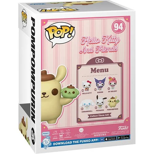 Hello Kitty and Friends Pompompurin with Dessert Funko Pop! Vinyl Figure #94