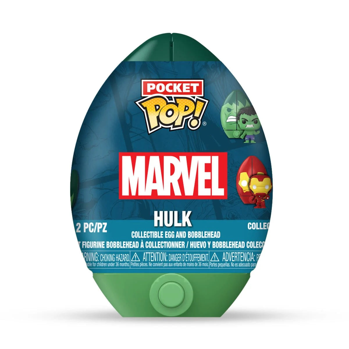 Marvel Egg Case mini pops