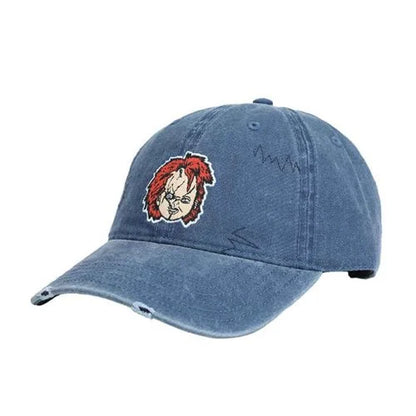 Chucky Stitched Distressed Hat