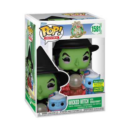 Wizard of Oz - Wicked Witch with Winged Monkey SDCC 2024 US Exclusive Pop! Vinyl