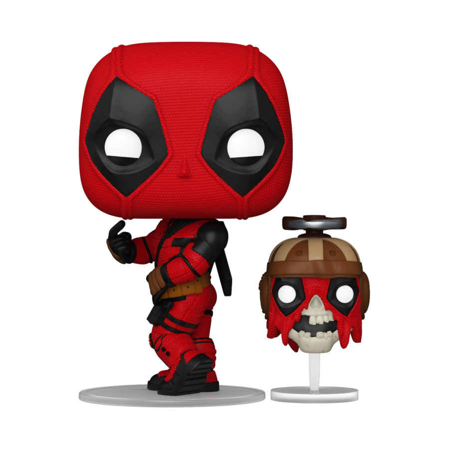 Deadpool & Wolverine - Deadpool with Headpool Pop! Vinyl