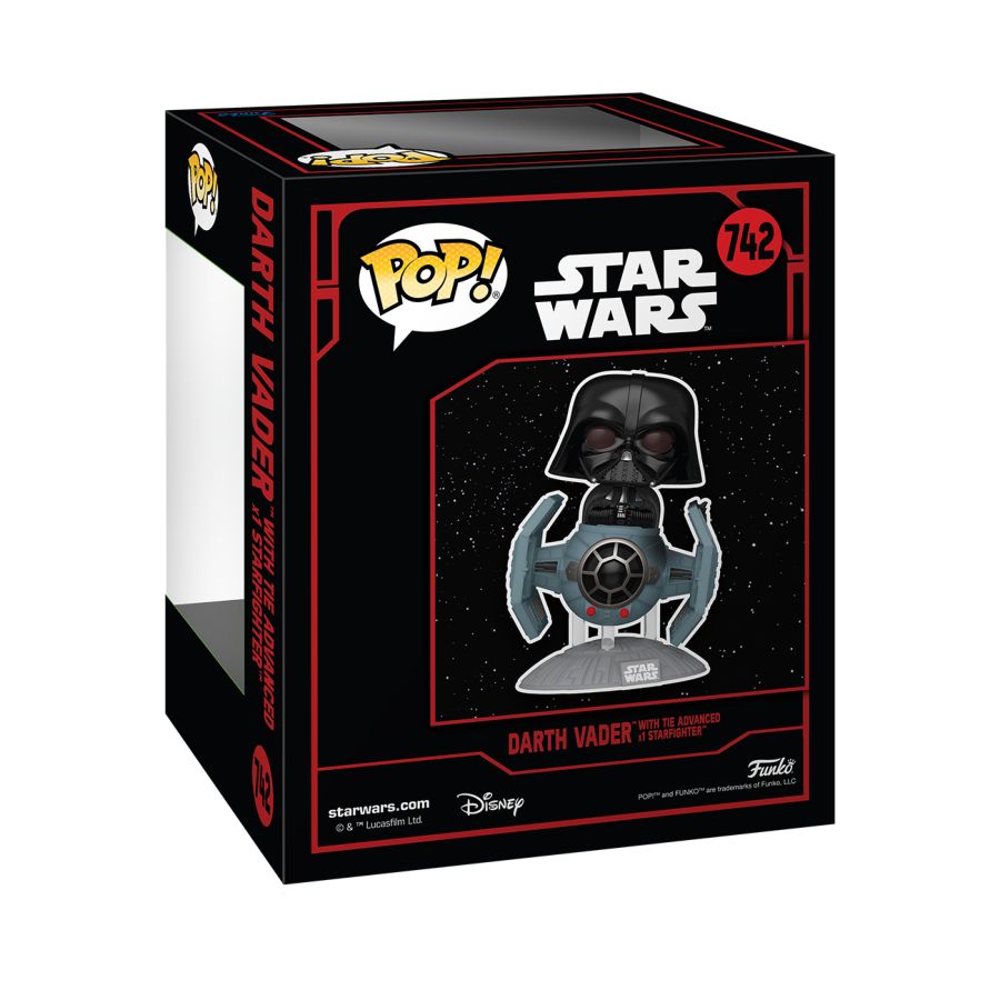 Star Wars: Darkside -Darth Vader with TIE Advanced x1 Starfighter Pop! Ride