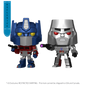 Transformers: G1 - Optimus Prime & Megatron US Exclusive Metallic Pop! Vinyl 2 -Pack