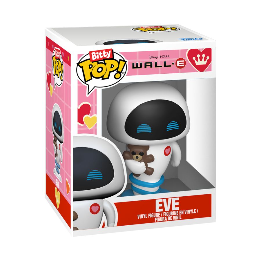 Wall-E - Wall-E & Eve Valentines Bitty Pop! Bouquet 2-Pack