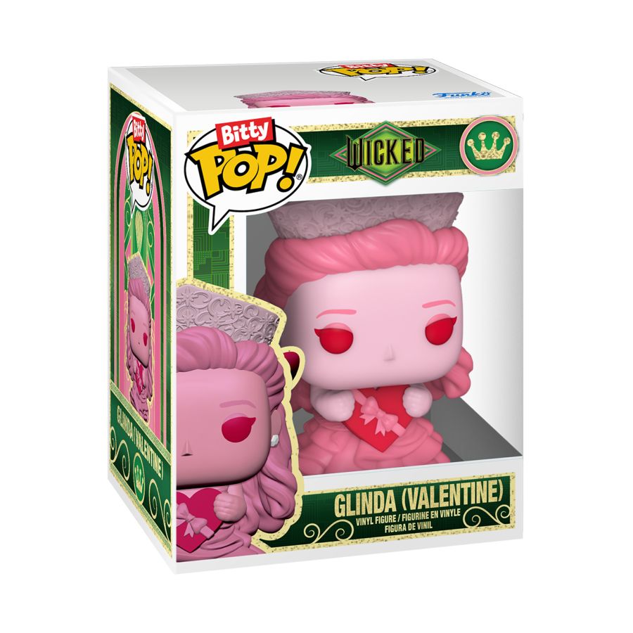 Wicked (2024) - Elphaba & Glinda Valentines Bitty Pop! Bouquet 2-Pack