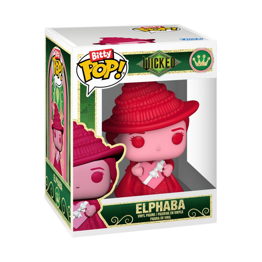 Wicked (2024) - Elphaba & Glinda Valentines Bitty Pop! Bouquet 2-Pack