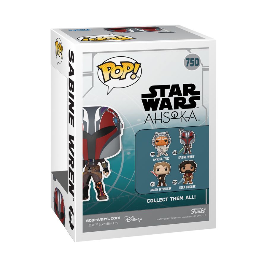 Star Wars: Ahsoka (TV) - Sabine Wren Pop! Vinyl