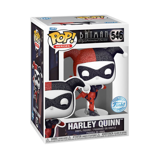 Batman: The Animated Series - Harley Quinn US Exclusive Diamond Glitter Pop! Vinyl