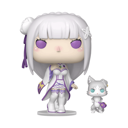 Re:Zero - Starting Life in Another World - Emilia & Puck Pop! Vinyl
