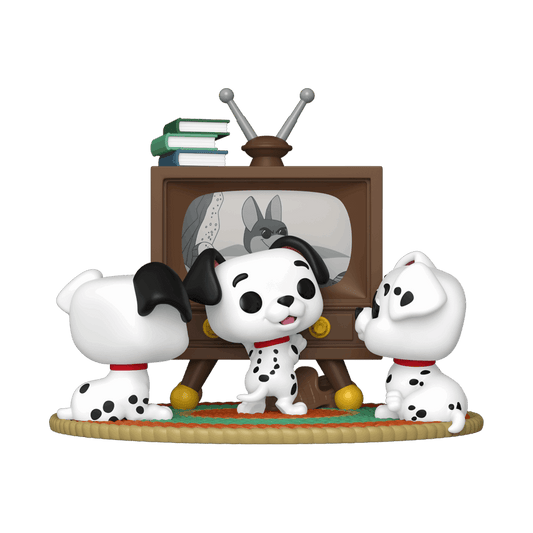 101 Dalmatians (1961) - Rolly, Patch & Lucky with TV Pop! Moment