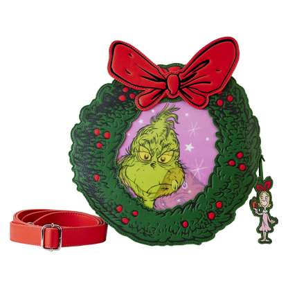 Dr Seuss - Dr. Seuss' How the Grinch Stole Christmas! Wreath Crossbody