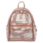 Loungefly - Clear Floral Mini Backpack