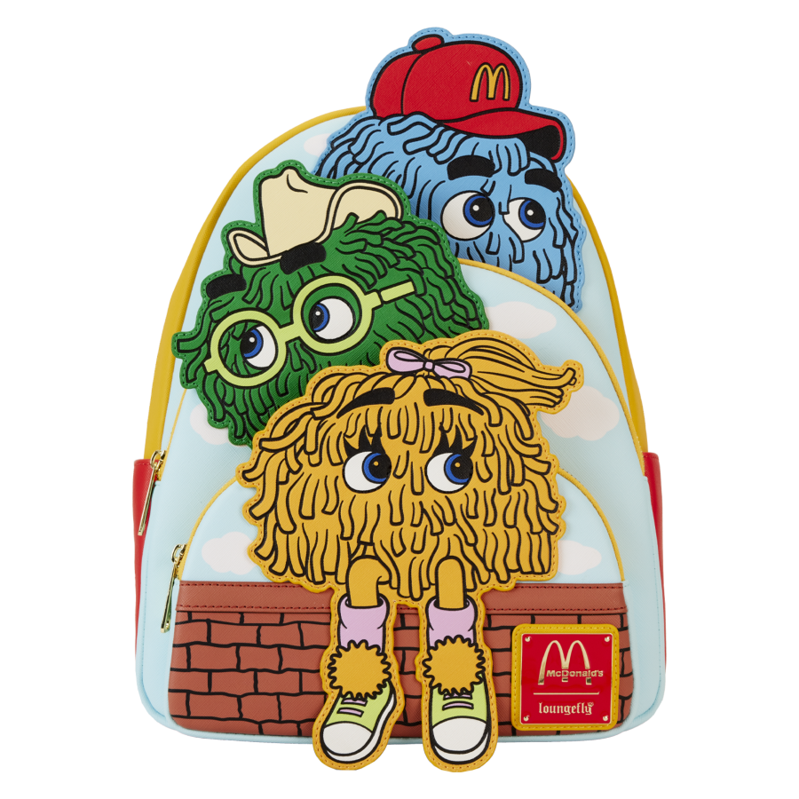 McDonalds - Fry Guys Triple Pocket Mini Backpack