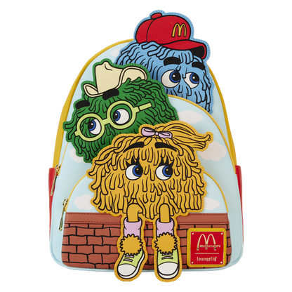 McDonalds - Fry Guys Triple Pocket Mini Backpack