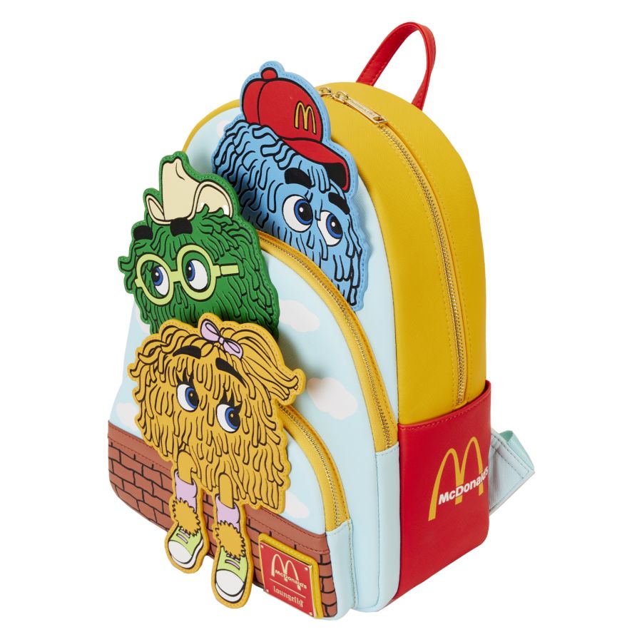 McDonalds - Fry Guys Triple Pocket Mini Backpack