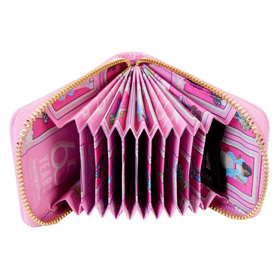 Barbie - 65th Anniversary Doll Box Triple Lenticular Zip Around Wallet