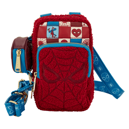 Marvel Comics - Spider-Man Cell Phone Crossbody Bag with Coin Bag