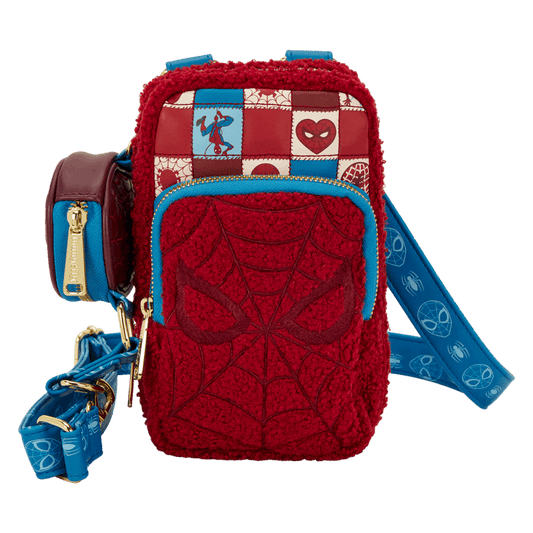 Marvel Comics - Spider-Man Cell Phone Crossbody Bag with Coin Bag