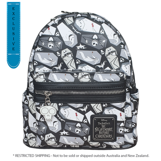 The Nightmare Before Christmas - Christmas Coffin US Exclusive Mini Backpack