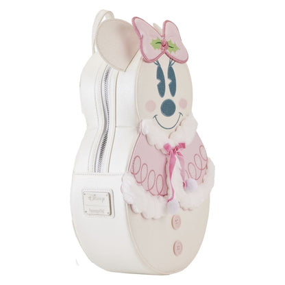 Disney - Minnie Mouse Pastel Snowman Mini Backpack