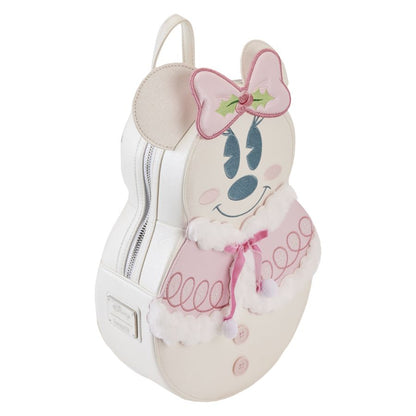 Disney - Minnie Mouse Pastel Snowman Mini Backpack