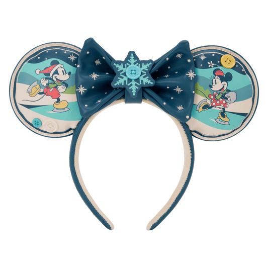Disney - Mickey & Minnie Holiday Ear Headband