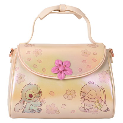Disney - Cute Stitch Bow Handle Crossbody Bag