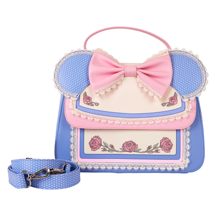 Disney - Minnie Floral & Lace Ears Crossbody Bag