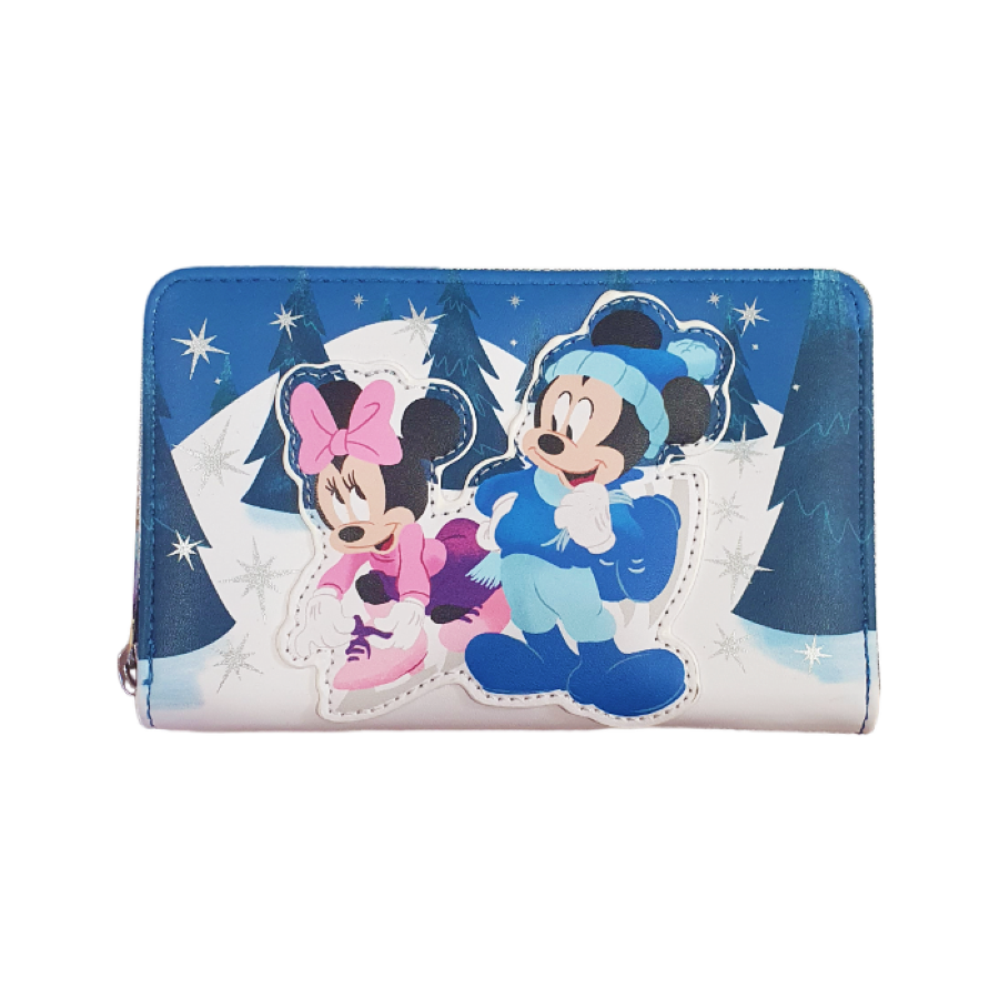 Disney - Mickey & Minnie Winter Scene Purse